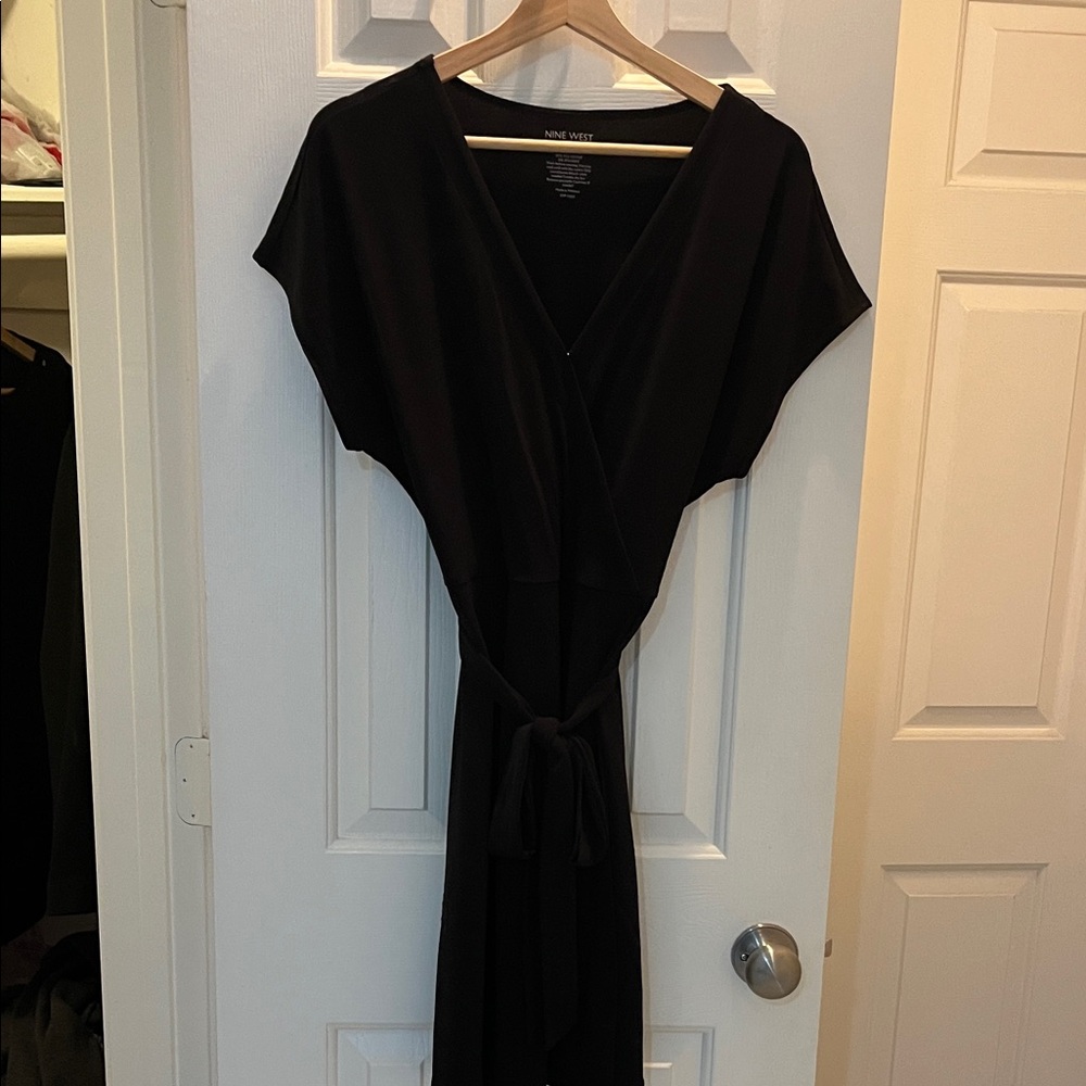 Nine West Black Midi Dress